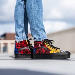 Vans Sk8-Hi Platform 2 Mix Leopard Multicolor